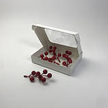 Коробка для пряника, 150*110*30 мм, з вікном, біла, фото 4