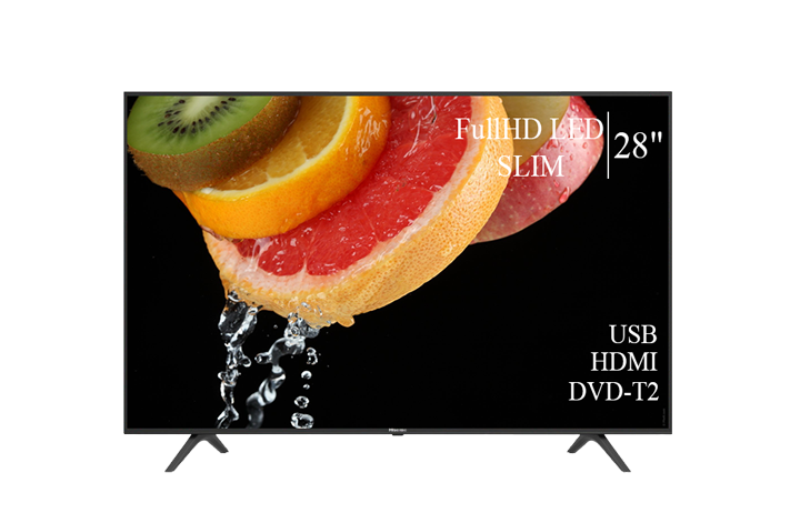 Телевізор Hisense 28" FullHD T2 USB Гарантія 1 РІК!(1920×1080), фото 1
