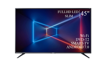 Телевізор Sharp 45" Smart-TV Full HD T2 USB Гарантія 1 РІК!
