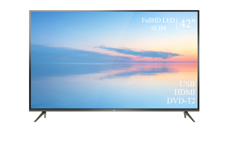 Телевізор TCL 42" FullHD T2 USB Гарантія 1 РІК!, фото 1