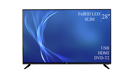 Телевізор Bravis 28" FullHD T2 USB Гарантія 1 РІК!