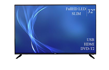 Телевізор Bravis 32" FullHD T2 USB Гарантія 1 РІК!