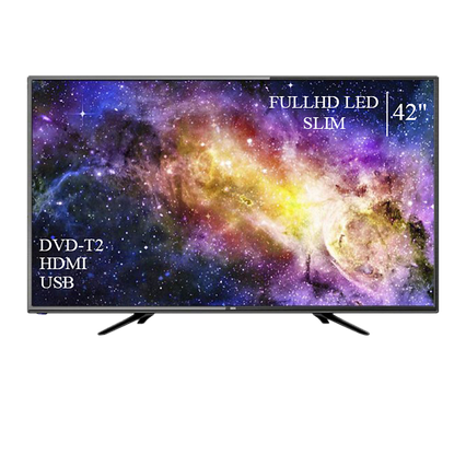 Телевізор DEX 42" FullHD DVB-T2 USB Гарантія 1 рік! голосове введення