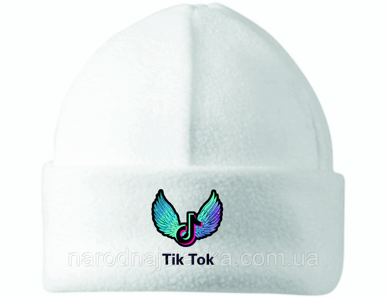Флісова шапка Тік Ток. Чудовий подарунок.