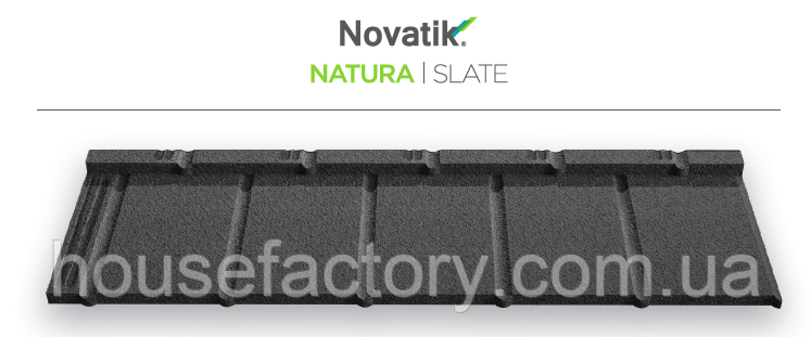 Композитна черепиця Novatik Natura Slate
