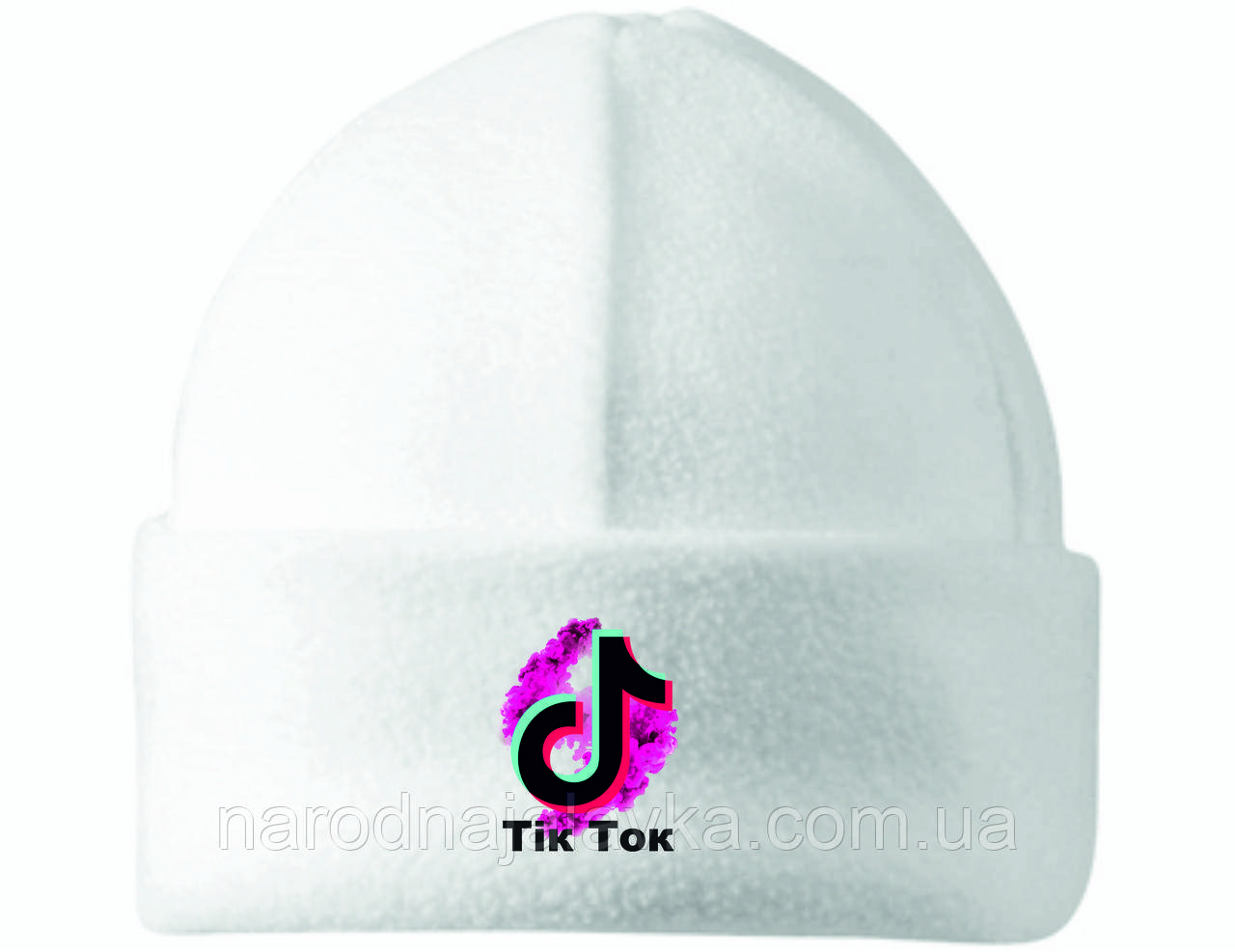 Шапка флісова Тік Ток. Чудовий подарунок.