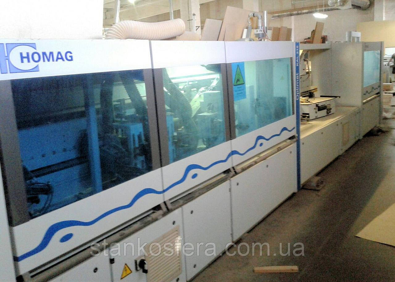 Софтформінг Homag KAL310 /8 /E12 бв крайколичкувальний верстат 2004р. у відмінному стані