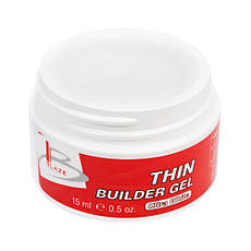 Blaze Thin Builder Gel Ultra White конструювальний уф-гель рідкий 15 мл