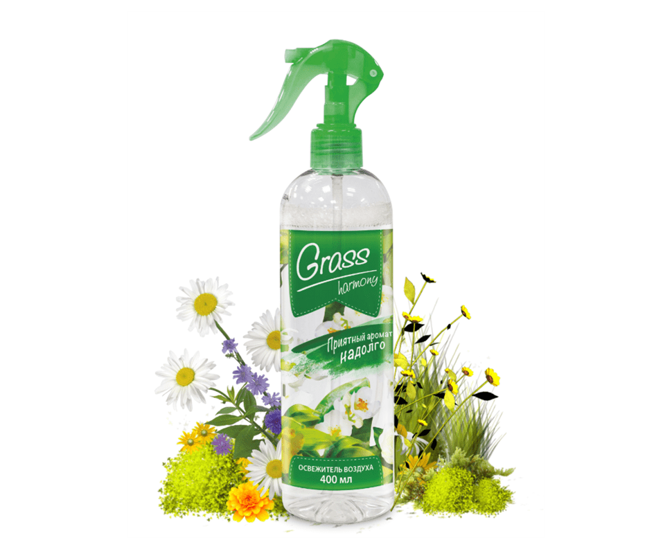 Ароматизатор GRASS рідкий "Harmony" фо.400мл 125118