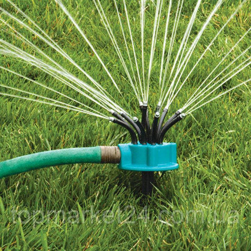 Спринклерний зрошувач multifunctional Water Sprinklers розпилювач для газону, поливання газону, розпилювач води