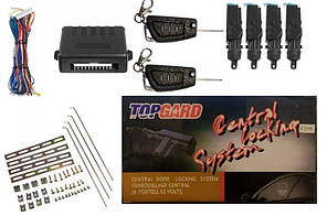 Блок керування ЦЗ з пультами + акурататори TOP-315