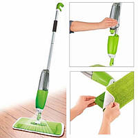 Умная швабра 3 в 1 с распылителем Healthy Spray Mop Deluxe, насадка микрофибра