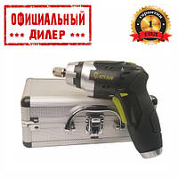 Отвёртка аккумуляторная с фонарем ТИТАН PAO 3,6L SET