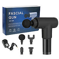 Ударный массажер для тела Fascial Gun, ручной массажер для тела, профессиональный массажер для спорта,мощный