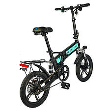 Электровелосипед ZM TigerVolt 16, чёрный, колеса 16", моторколесо 250W, аккумулятор 36V 5,2Ah (187Wh), фото 3