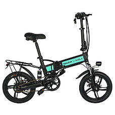 Электровелосипед ZM TigerVolt 16, чёрный, колеса 16", моторколесо 250W, аккумулятор 36V 5,2Ah (187Wh), фото 2