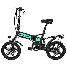Электровелосипед ZM TigerVolt 16, чёрный, колеса 16", моторколесо 250W, аккумулятор 36V 5,2Ah (187Wh), фото 3