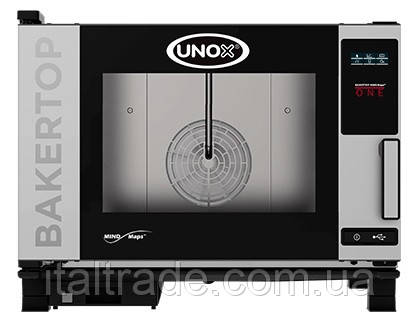 Піч пароконвекційна Unox XEBC04EUE1RM на 4 деко 600х400 мм лінія One