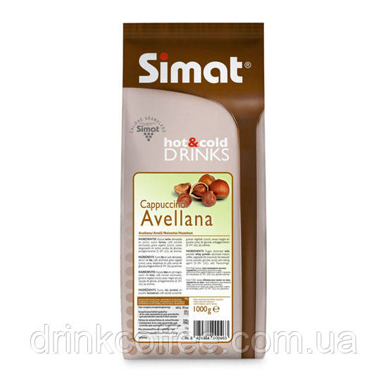 Розчинний напій капучино Avellana SIMAT 1kg, фото 1