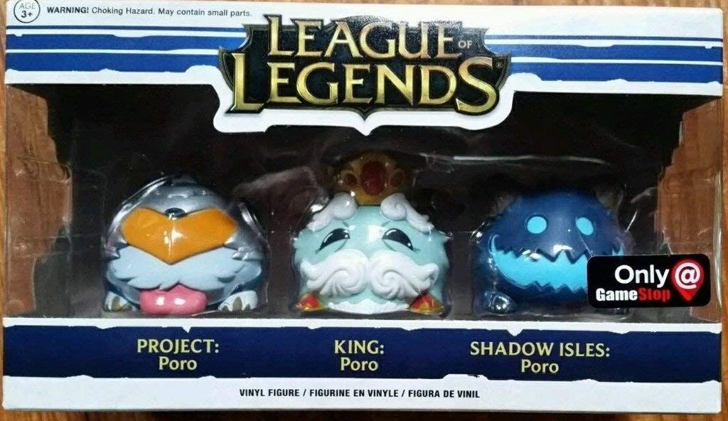 Ексклюзивний набір фігурок Ліга легенд Leogue of Legends GameStop 6см LOL GS 001