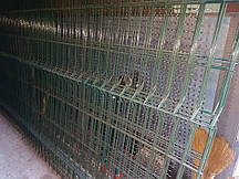 Секція 3D, осередок 60х200, Ø 4 (3,8) мм, 1,5 х2,5, в полімерному покритті