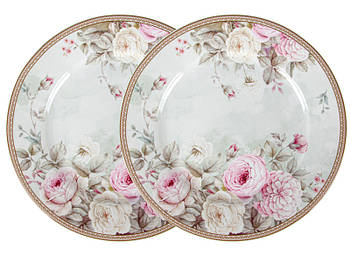 Набір із 2 тарілок Ніжні півонії