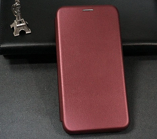 Чехол книжка Level для Samsung Galaxy А11 А115 Marsala (Самсунг А115)