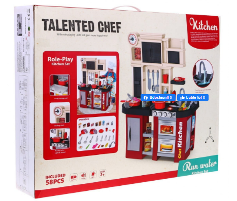 Детская игрушечная кухня Kitchen Chef 922-103 - фото 2 - id-p1253354035