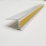 Профіль ПВХ торцевій для гіпсокартону 12,5 мм 2,5 м самоклеючий (Польща), фото 3