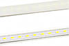 Світлодіодна лінійка smd 5730 MTK2-5730W 60см 6000-6500K Plastic матовий 220V 8W, фото 5