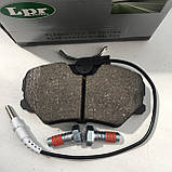 Передні гальмівні колодки Samand (саманд) LPR (Італія), фото 2