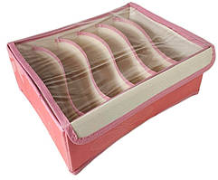 Коробка-органайзер для речей R17465, рожева