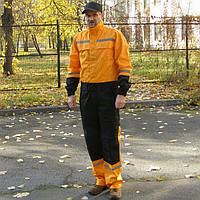 Комбінезон "Профі" чорно-помаранчевий