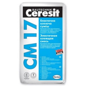 Клей для плитки Ceresit СМ-17 25 кг