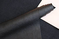 Натуральная кожа "Флотар", толщина - 1.4 мм, цвет - черный, артикул СК 1037
