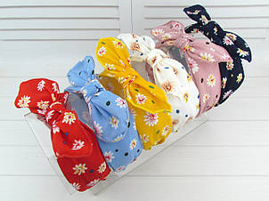 Обручи Солоха пластик/текстиль 6 шт/уп.