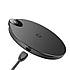 Бездротовий зарядний пристрій Baseus Digtal LED Display Wireless Charger смартфон iРhone Samsung, фото 4