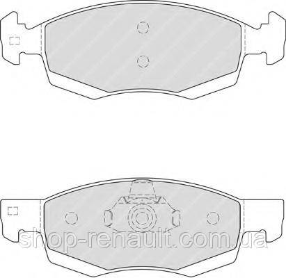 Колодки гальмівні передні Logan MCV FERODO, FDB4035