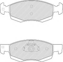 Колодки гальмівні передні Logan MCV FERODO, FDB4035