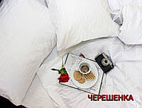Семейный набор хлопкового постельного белья из Страйп Сатина №54321 KRISPOL