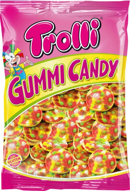 Желейні цукерки Trolli Gummi Candy Піца 1000 г Німеччина