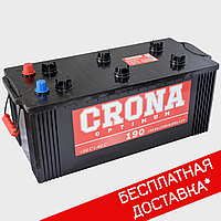 Аккумулятор автомобильный 190Ач (+/-) CRONA АКБ 513x223x223