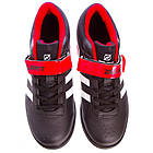 Штанці взуття для важкої атлетики PU OB-1263 (р-р 39-45) (верх-PU, підошва TPU, чорний-червоний), фото 7