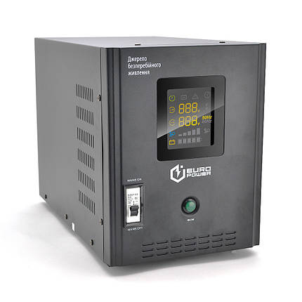 ДБЖ з правильною синусоїдою Europower PSW-EP7000TW48 (4900 Вт) 20А, підлоговий, під зовнішню АКБ 48В, Q1, фото 1