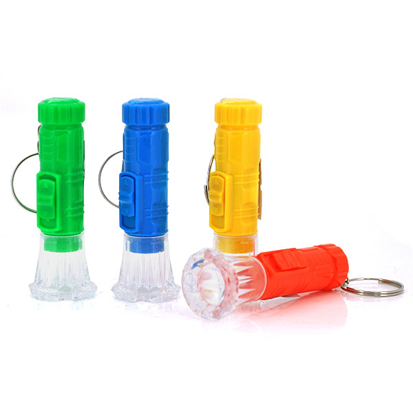 Кишеньковий ліхтарик A072, 1LED, 1 режим, корпус — пластик, живлення 3*LR41, Yellow, ОЕМ
