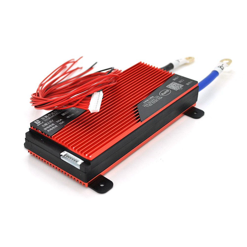 BMS плата DaLy LiFePO4 24V 8S 100A симетрія ST