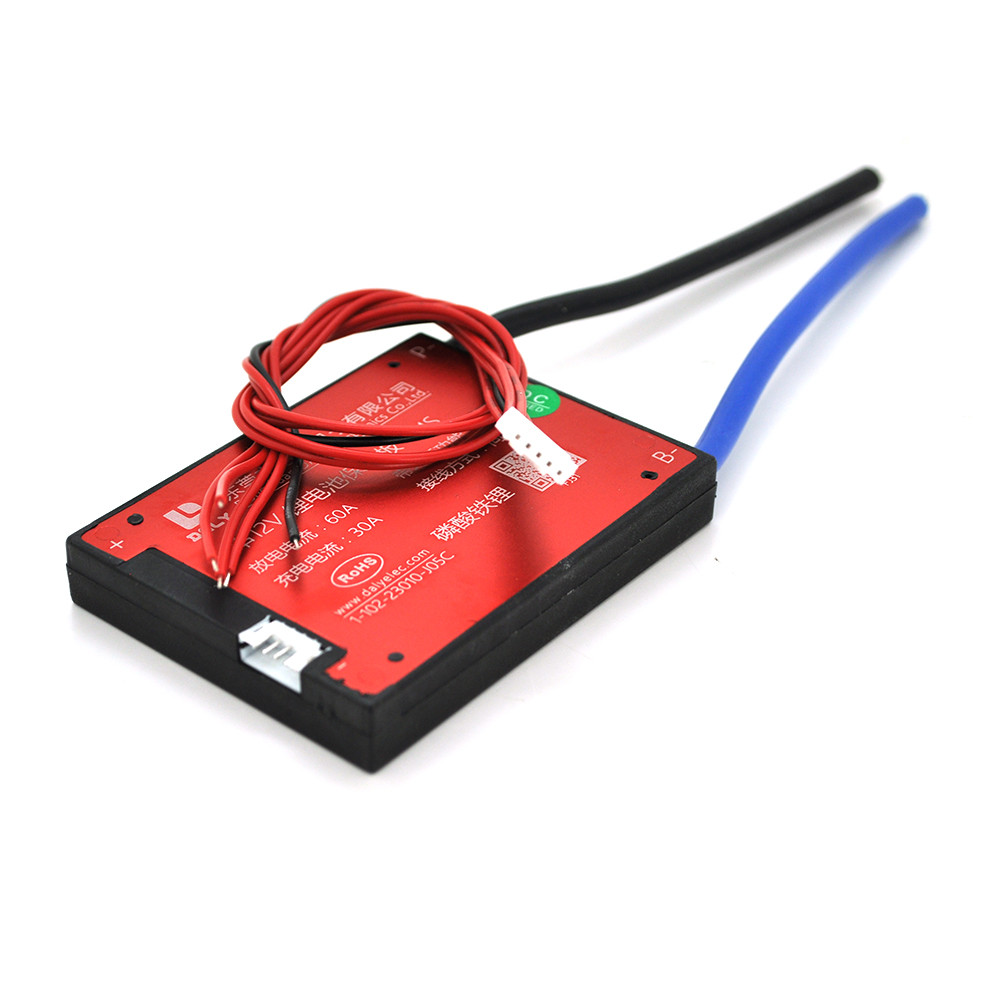 BMS плата Merlion LiFePO4 12 V 4S 60A симетрія