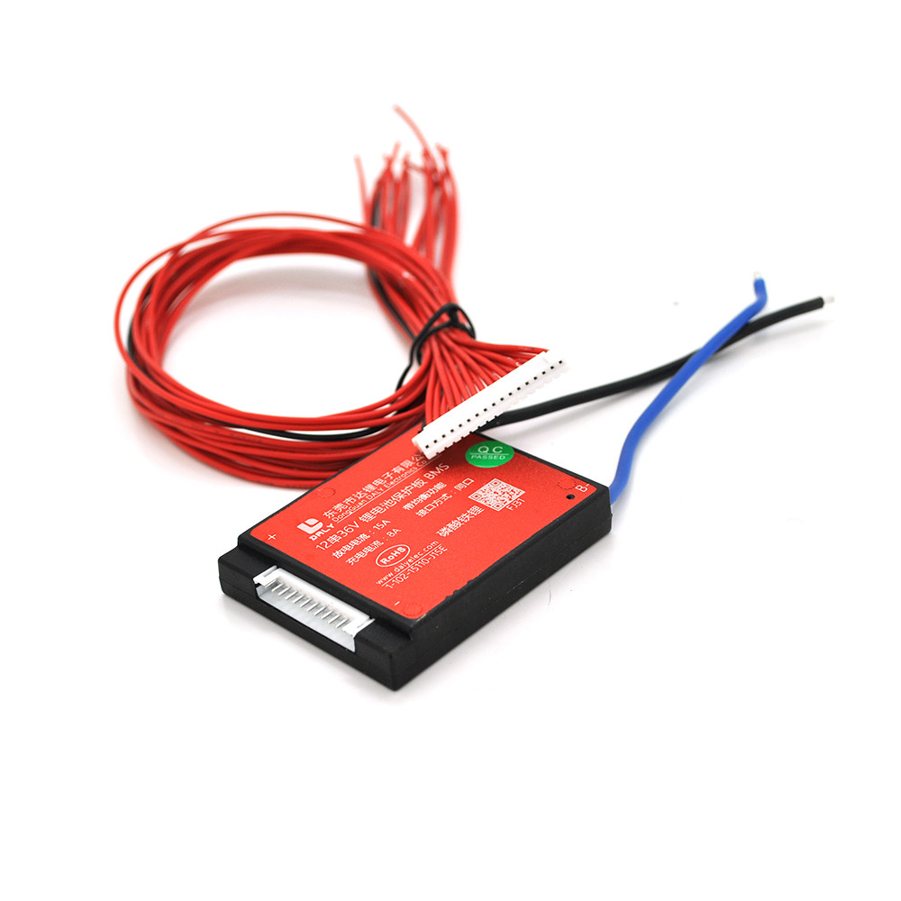 BMS плата DaLy LiFePO4 36V 12S 15A симетрія ST