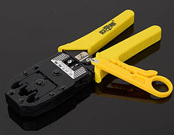 Кримпер для обтискання крученої пари rj-45 BS-3468 Інструмент для наконечників мережевого/інтернет кабелю