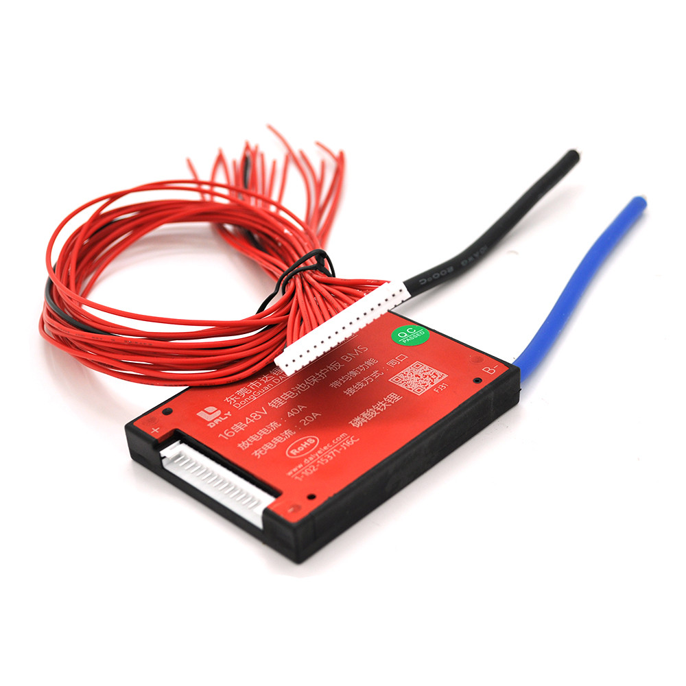 BMS плата DaLy LiFePO4 48 V 16S 40A симетрія ST